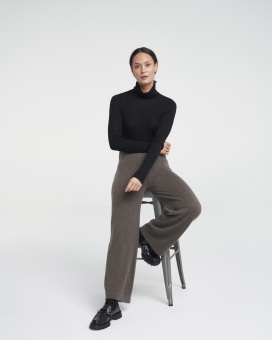 Holebrook Hilda Pants Dark Taupe